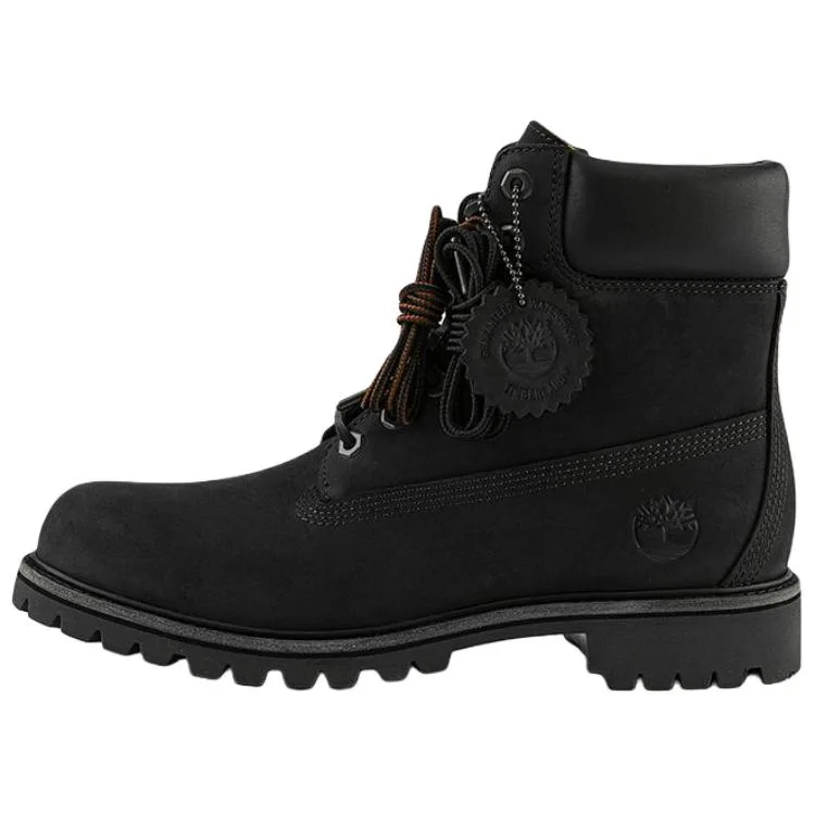 Timberland Мужские черные люксовые ботинки