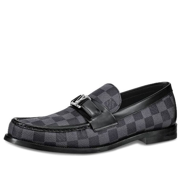 

Кроссовки major loafers 'grey' Louis Vuitton, черный
