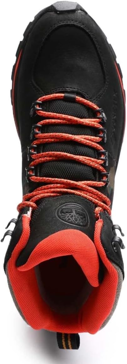 Timberland мужские ботинки для треккинга Solar Ridge Mid, Black W Camo — фото 3
