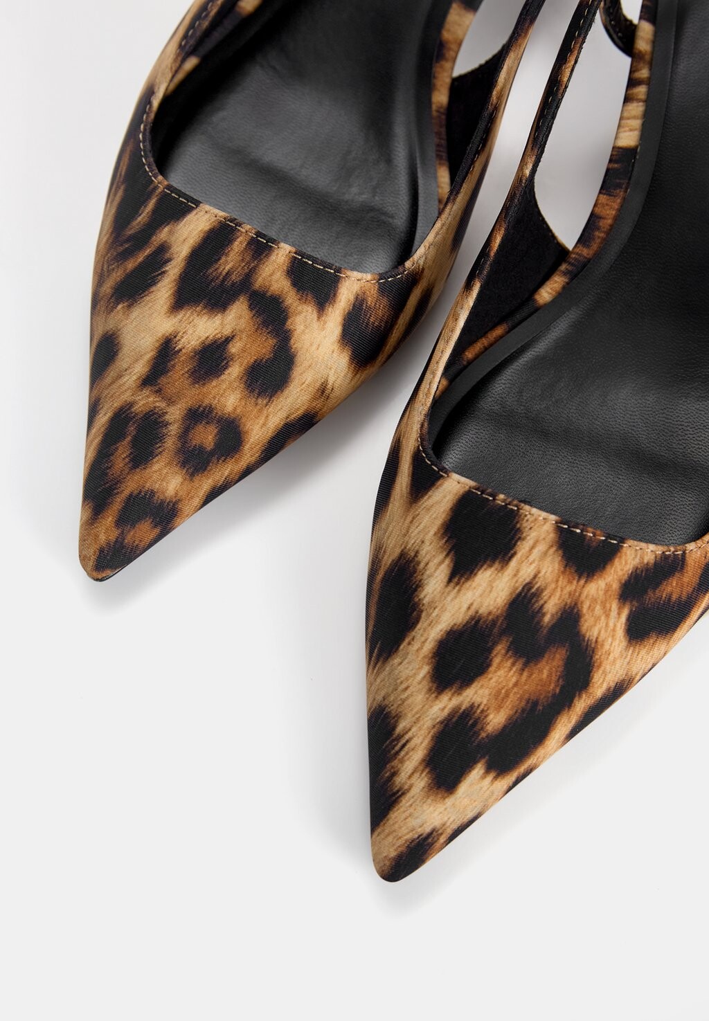 

Туфли LEOPARD PULL&BEAR, темно-коричнево-пестрый