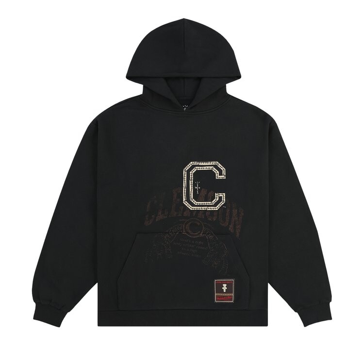 

Худи Cactus Jack By Travis Scott Cactus Jack by Travis Scott x Mitchell & Ness Clemson University Hoodie, черный