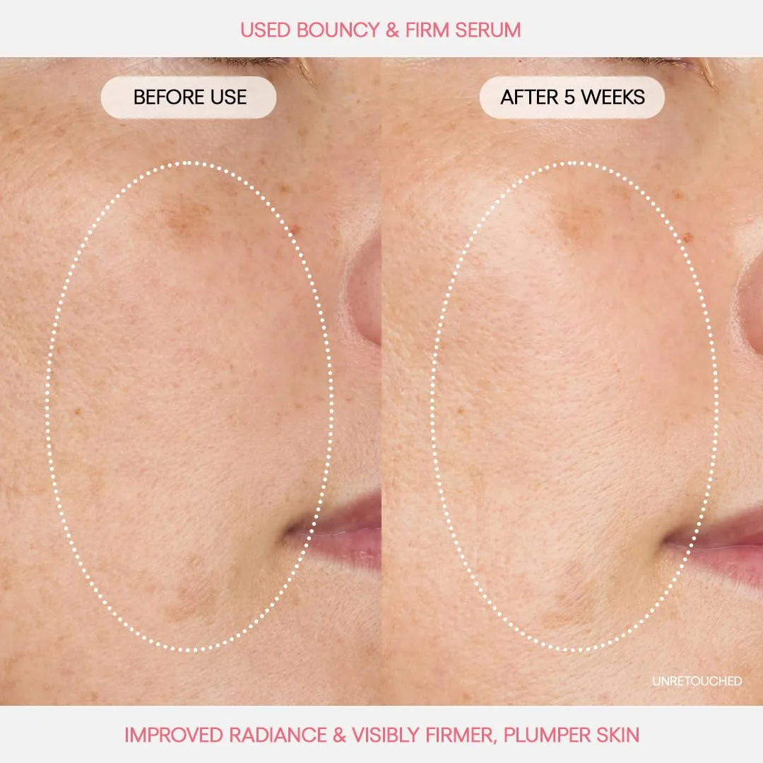 Сыворотка Laneige — Bouncy & Firm Serum: корейская коллагеновая с замедленным старением и пептидами для — фото 3