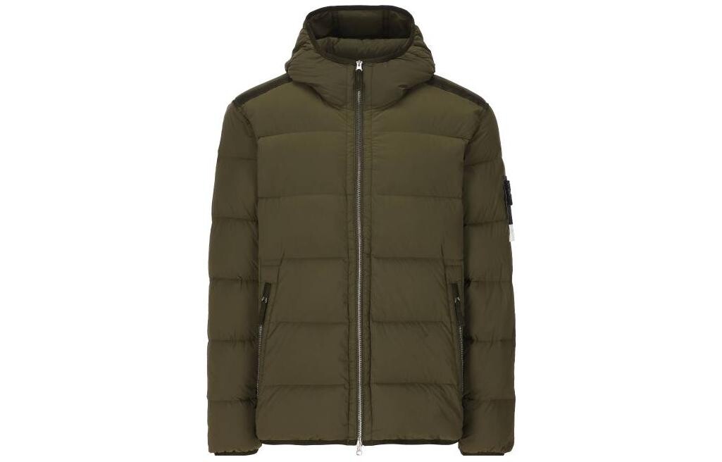

Мужской пуховик Stone Island, зеленый