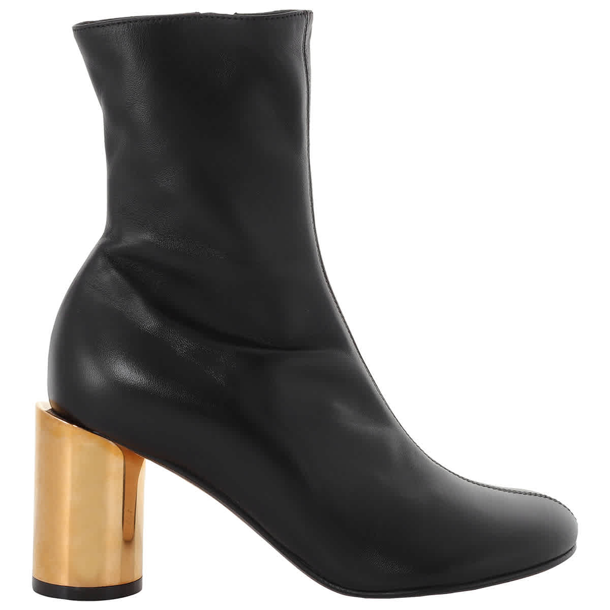 Lanvin Sequence Массивные ботинки на каблуке, Брендовый размер 35 (Американский размер 4), черный