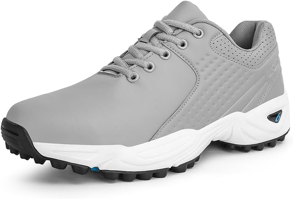 

Водонепроницаемые туфли для гольфа из искусственной кожи для мужчин Ybberik, серый