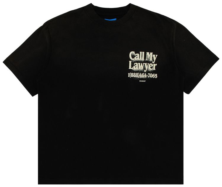 

Футболка Market Call My Lawyer 3D T-Shirt 'Pirate Black', черный