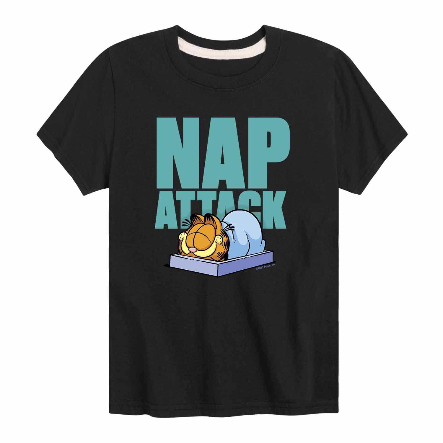 

Футболка Garfield Nap Attack для мальчиков 8–20 лет Licensed Character
