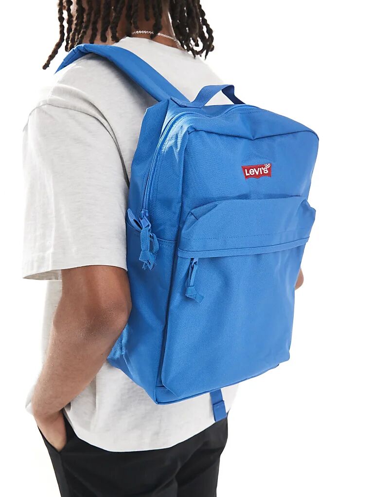 

Рюкзак Levi's L Pack с логотипом «летучая мышь» в средне-синем цвете