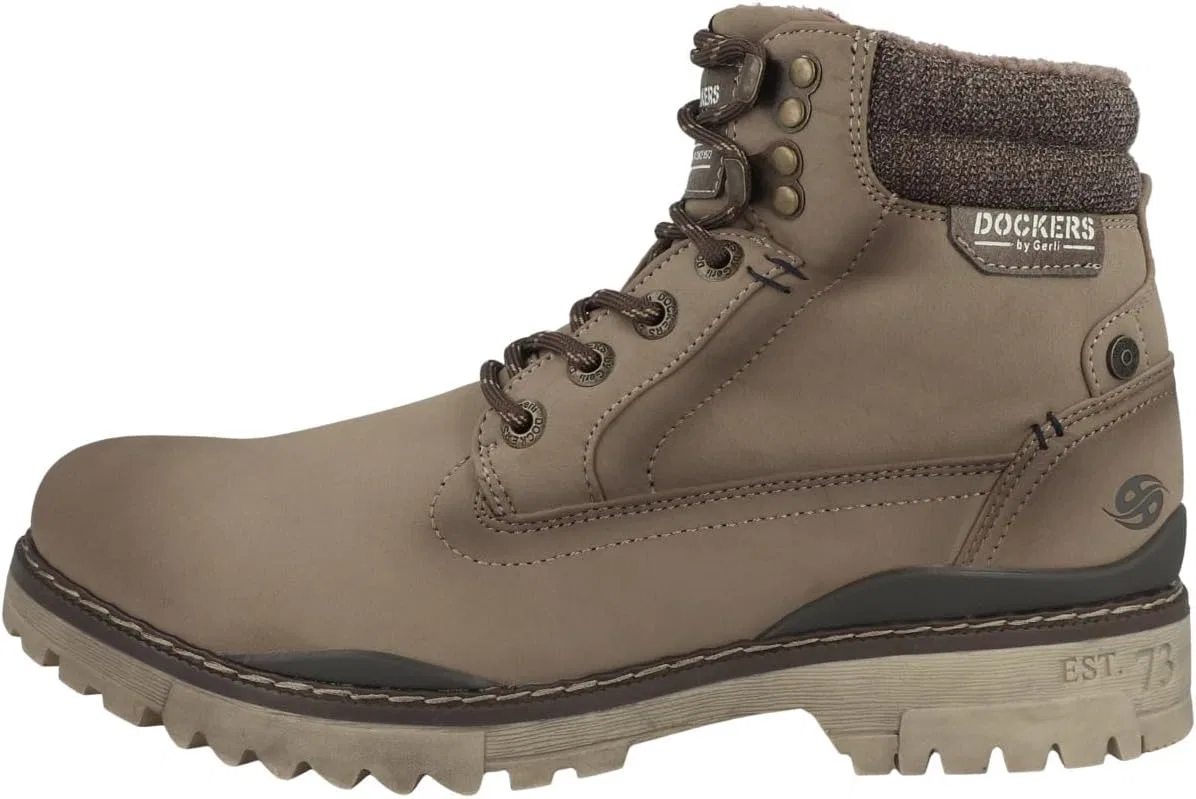 Мужские ботинки на шнуровке Dockers by Gerli 47LY001, Taupe 47Ly001 600430
