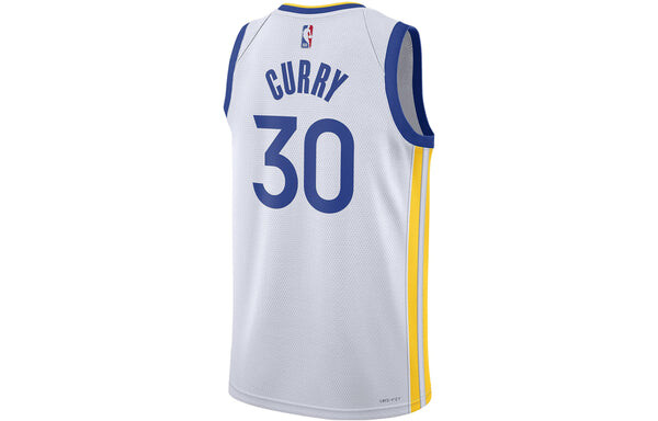 Майка Nike Dri-FIT NBA Golden States Warriors Stephen Curry Association Edition 2022/23 Swingman Jersey — фото 2
