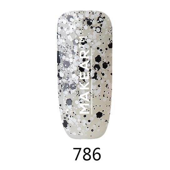 

Гибридный лак для ногтей, 786, 8 мл Makear, Glamur