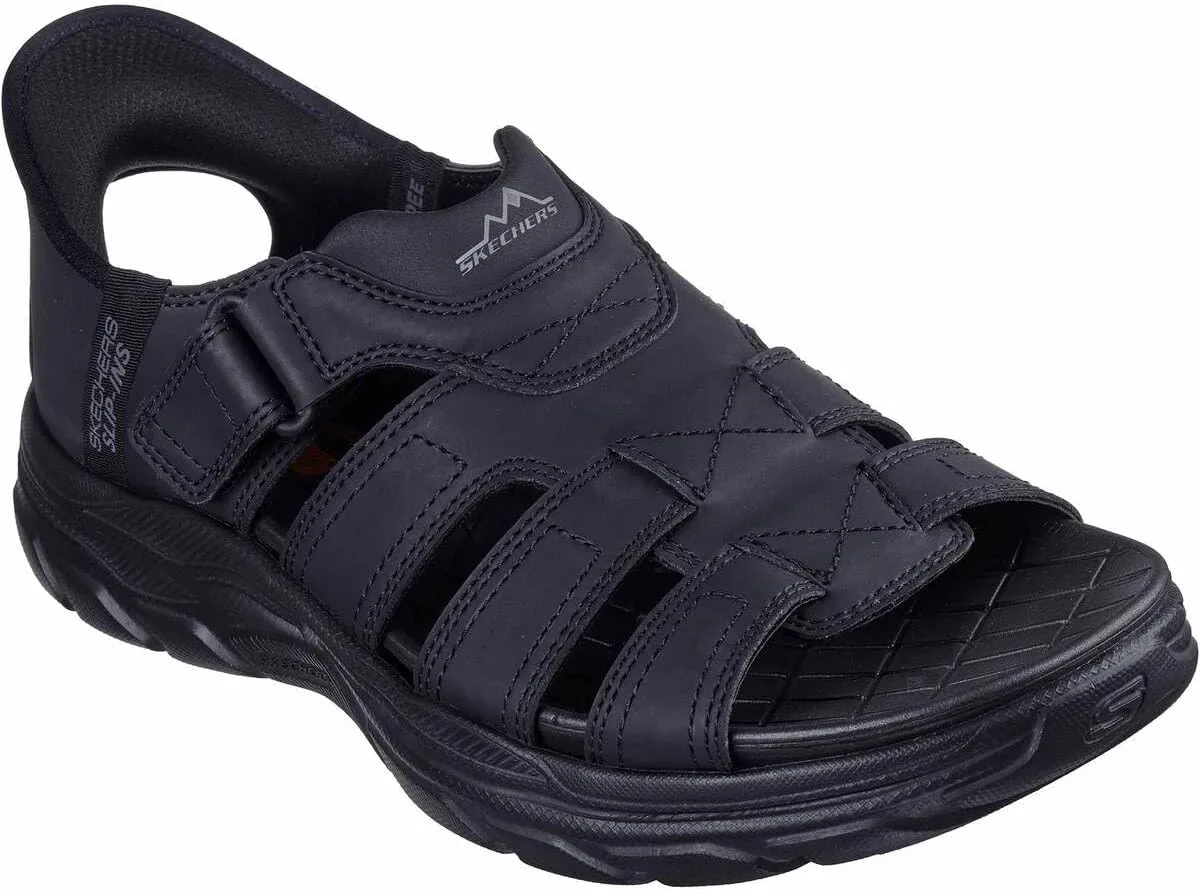 Мужские слипоны Skechers: сандалия Revolted SS-Norvel, черный