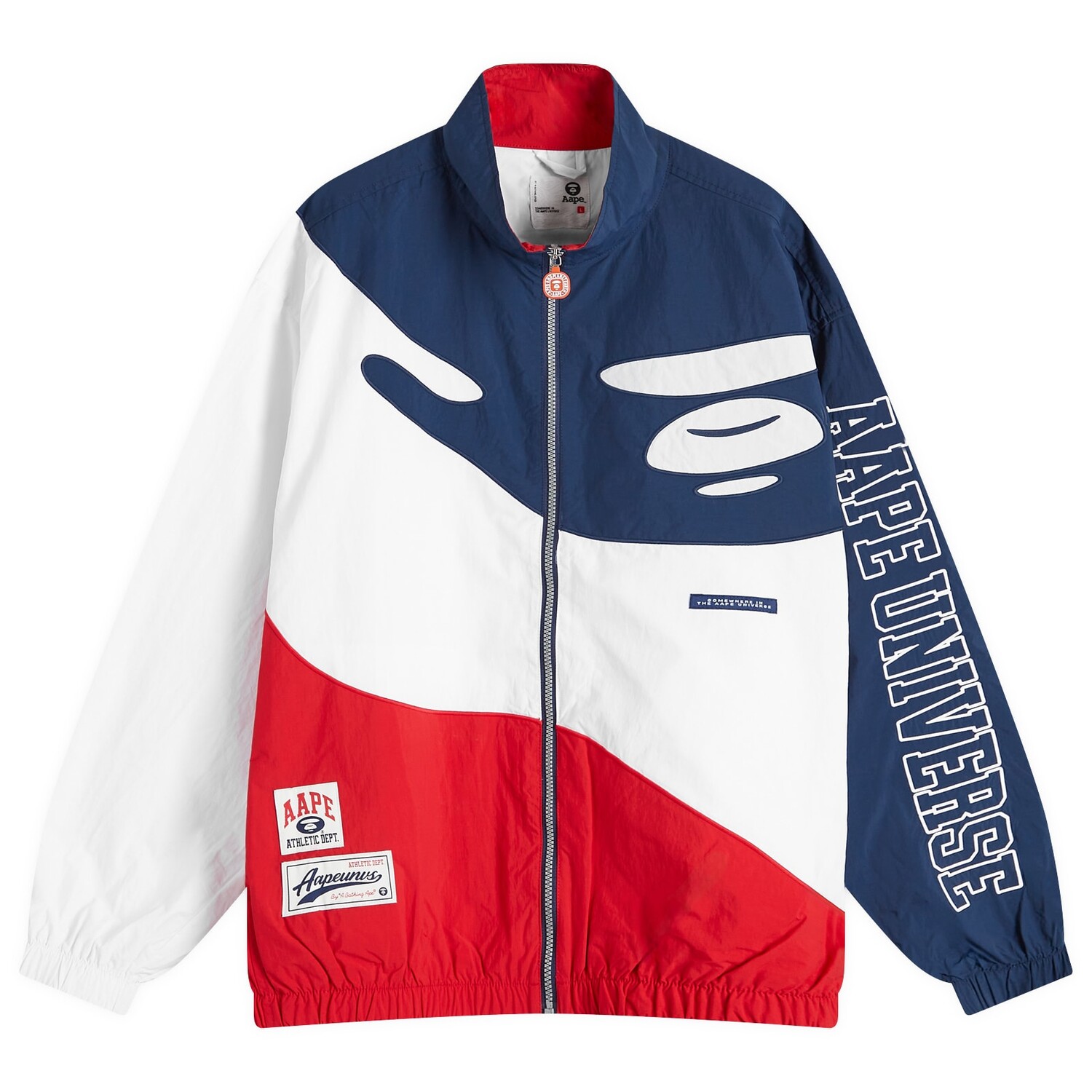 

Куртка Aape Big Aape Head Nylon, темно-синий