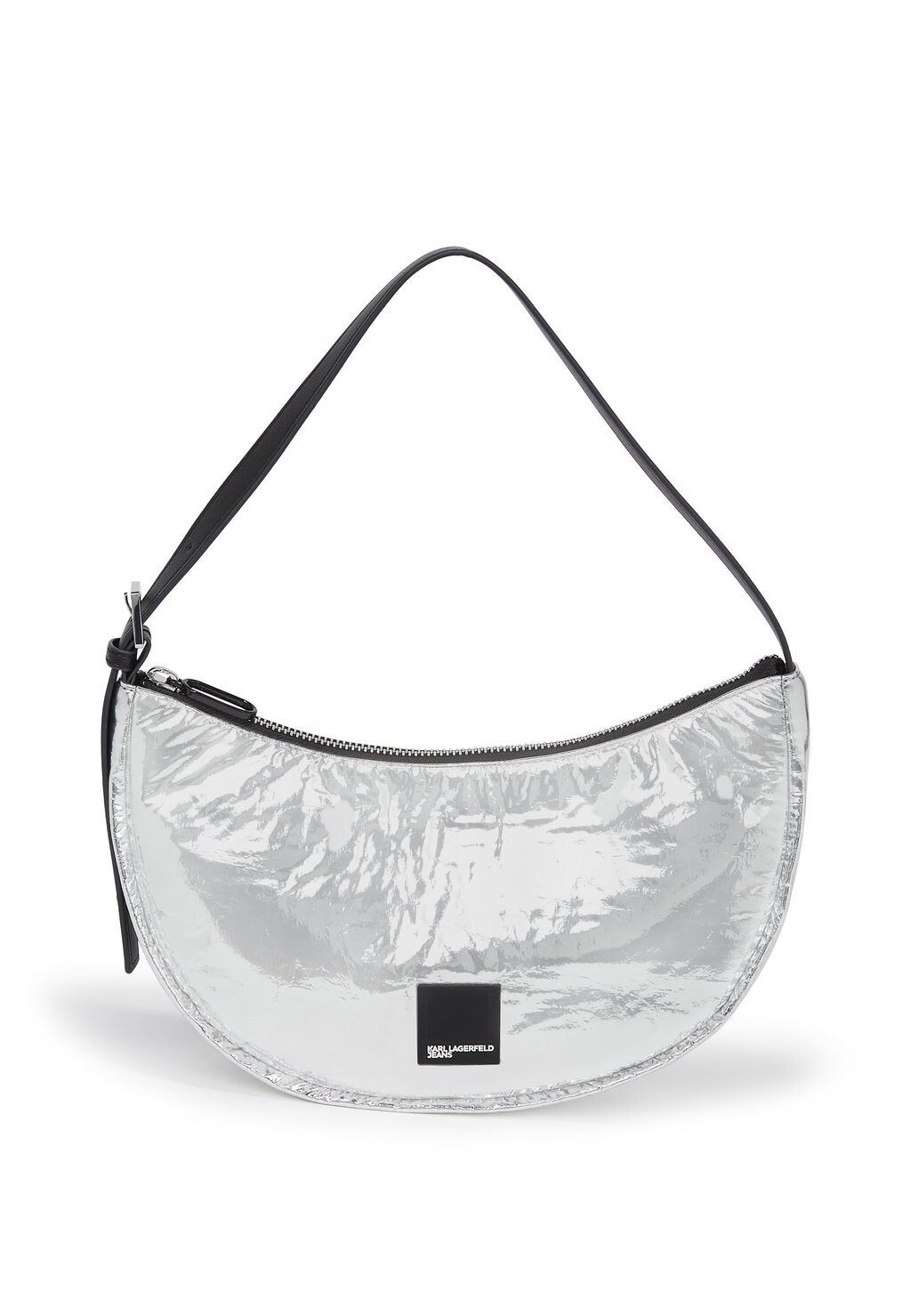 

Сумка SOFT HALF MOON Karl Lagerfeld Jeans, серебристый