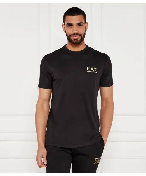 

Футболка Slim fit Ea7, черный