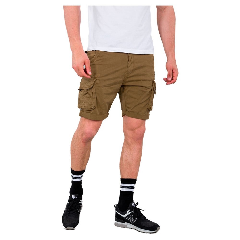 

Шорты Alpha Industries Crew, зеленый