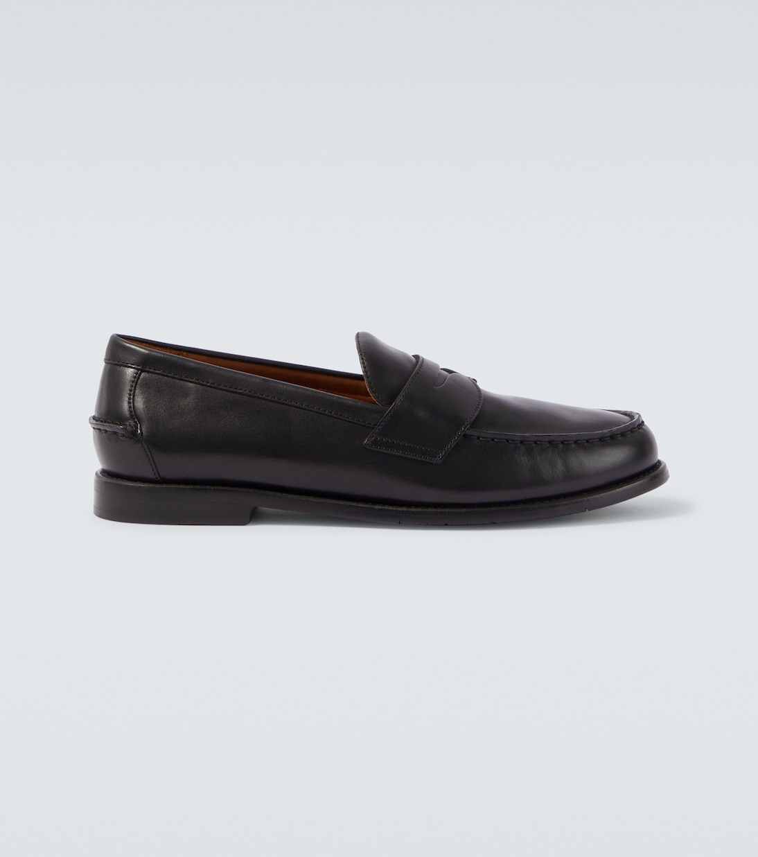 

Пенни-лоферы Alston из кожи Polo Ralph Lauren, черный