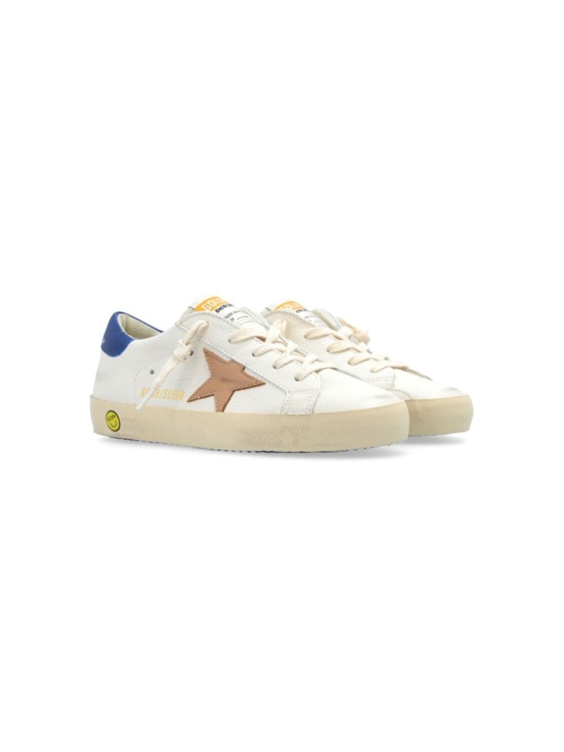 

Golden Goose Kids кеды Super-Star Young, белый