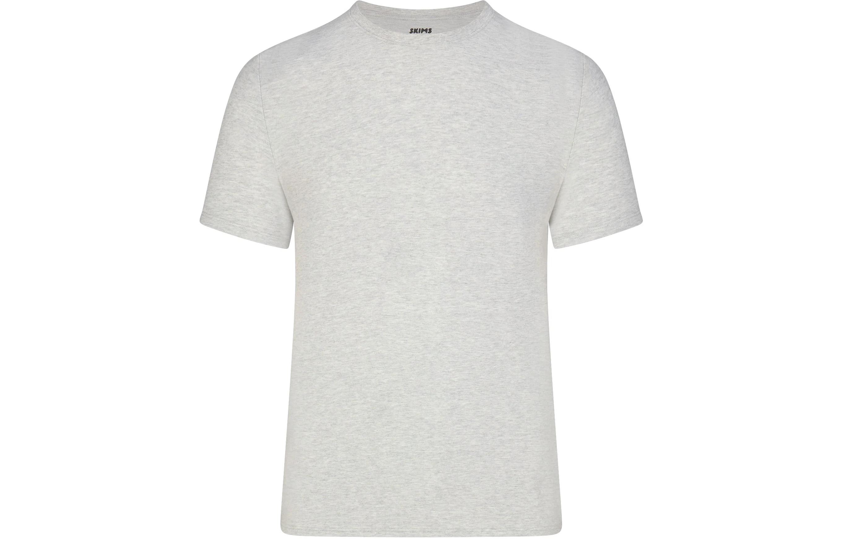 

Футболка мужская классическая SKIMS MENS CLASSIC T SHIRT светло-серый меланж