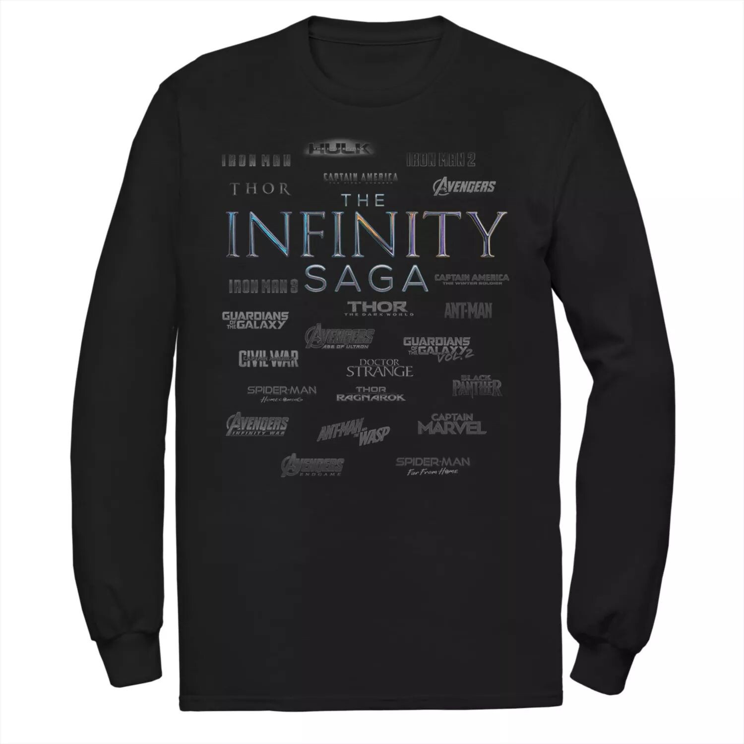 

Мужская футболка с объемным логотипом The Infinity Saga Marvel