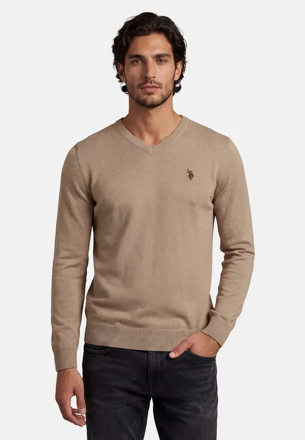 Джемпер Usphil U.S. Polo Assn., верблюжий