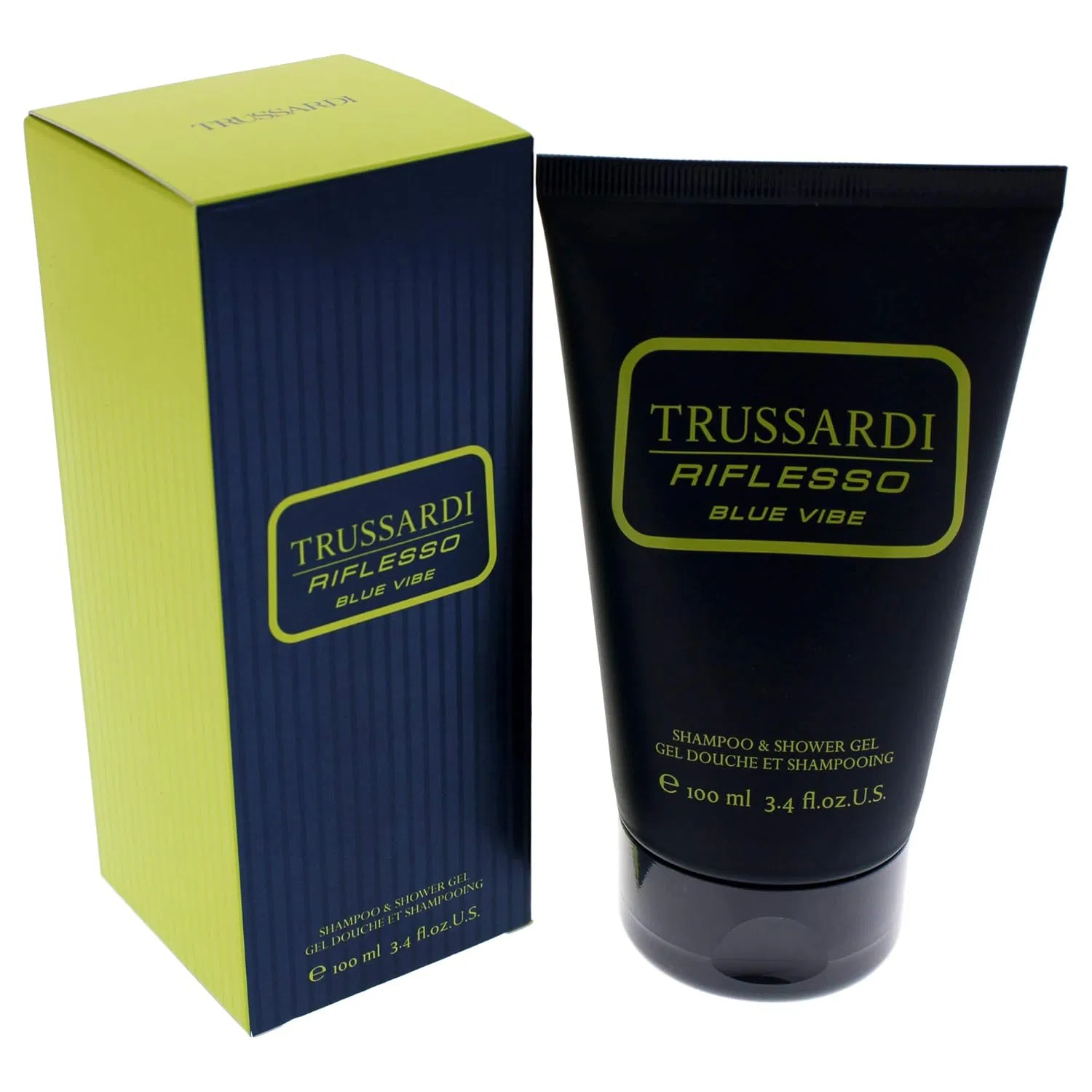 Шампунь и гель для душа «Riflesso Blue Vibe» от Trussardi Trussardi — фото 4