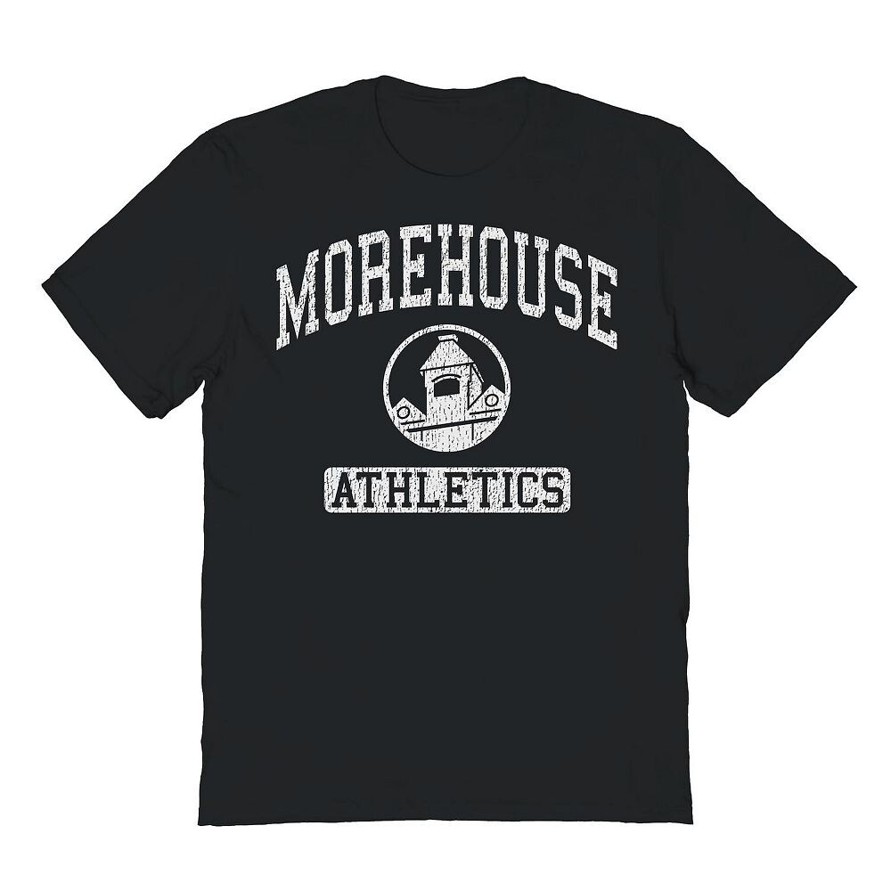 

Мужская футболка с рисунком Morehouse Athletics Licensed Character, черный