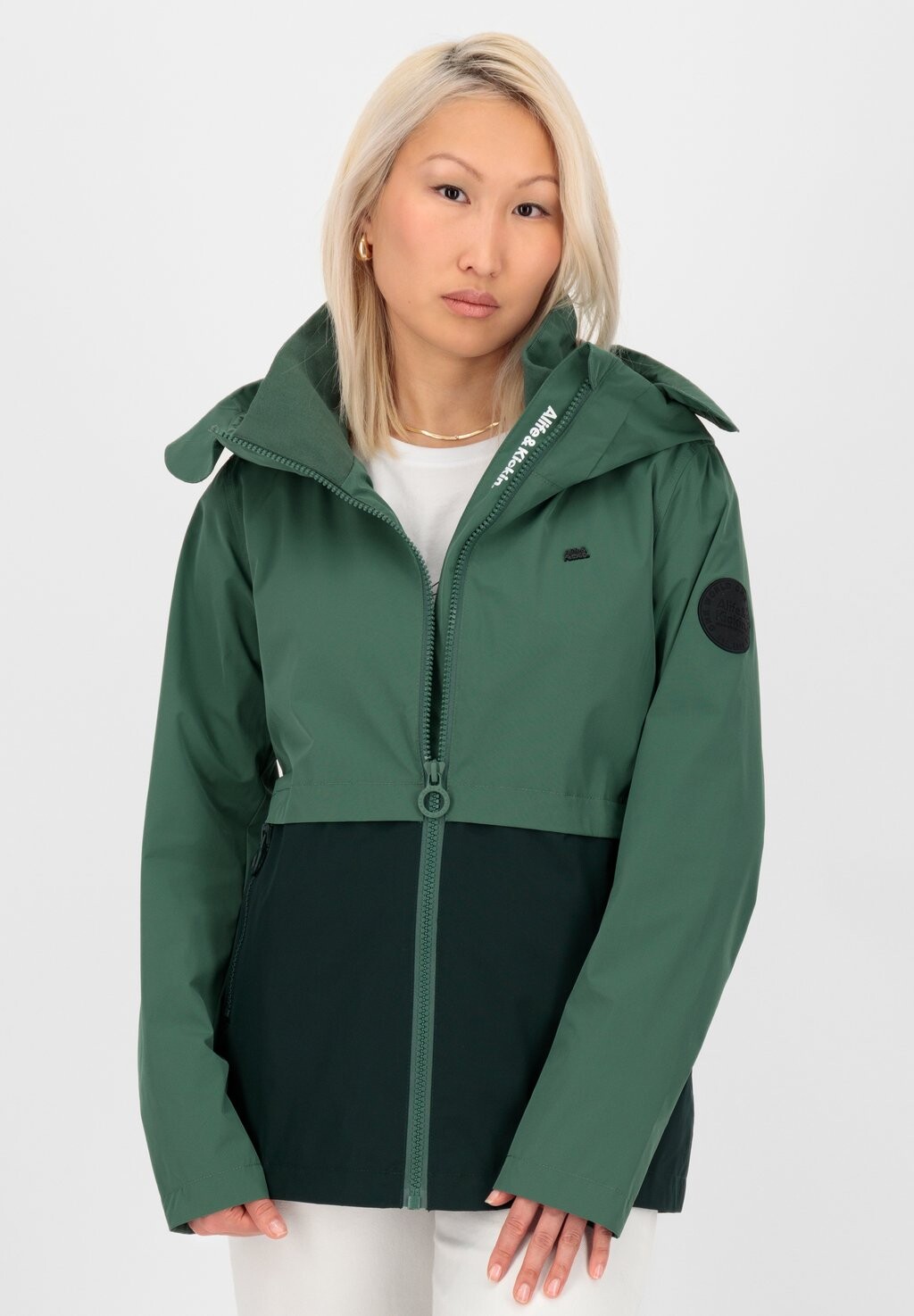 

Демисезонная куртка alife & kickin, цвет sage leaf