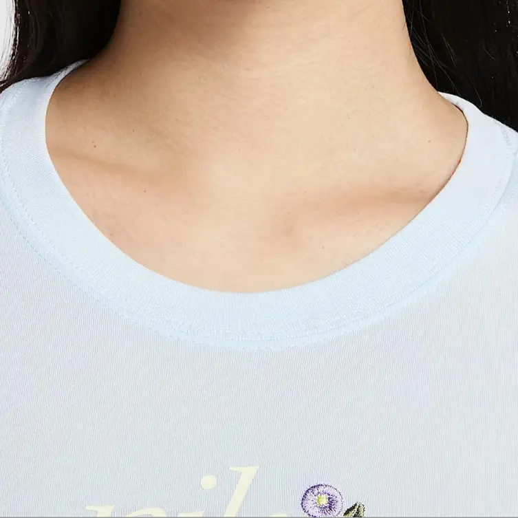 Nike Футболка Sportswear Regular женская фиолетово-синяя — фото 4