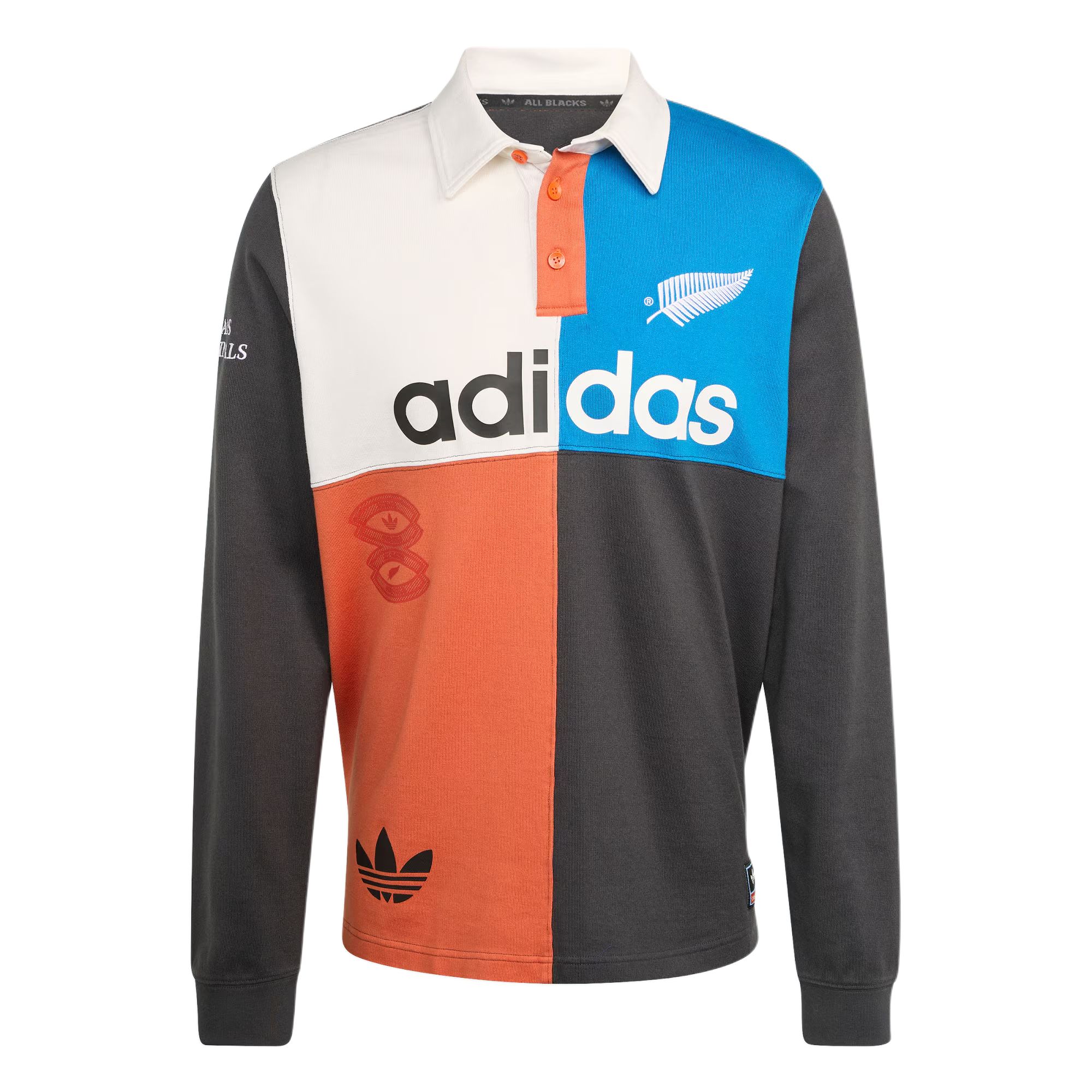 

Поло мужское Adidas Originals Rugby All Blacks Heritage, Черный, Поло мужское Adidas Originals Rugby All Blacks Heritage