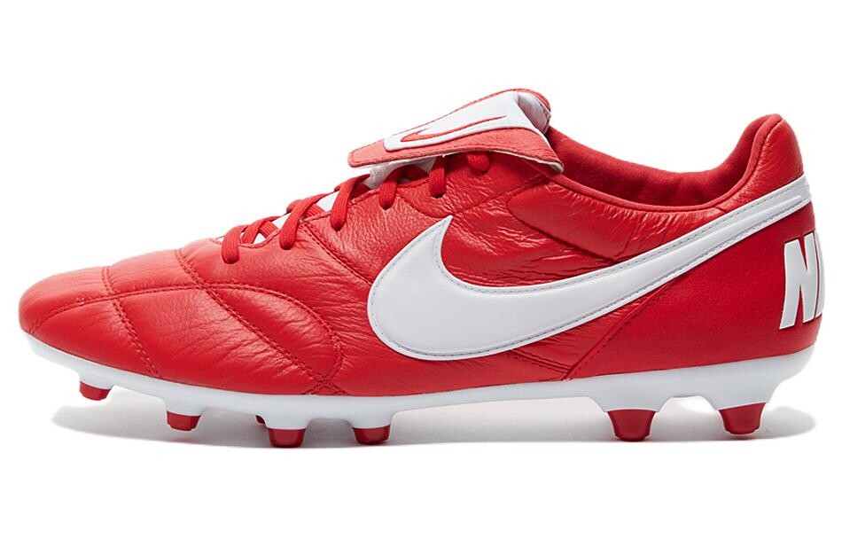 

Футбольные бутсы Premier 2 мужские низкие красные/белые Nike
