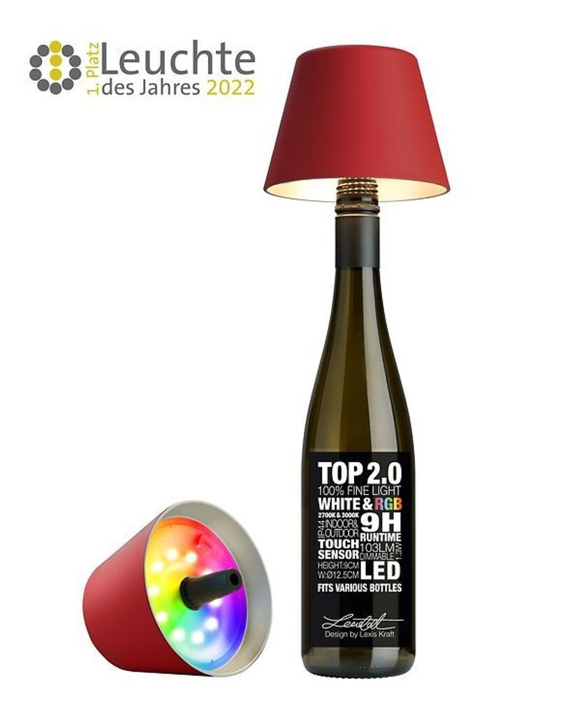 

Sompex TOP 2.0 LED RGBW аккумуляторный светильник красный
