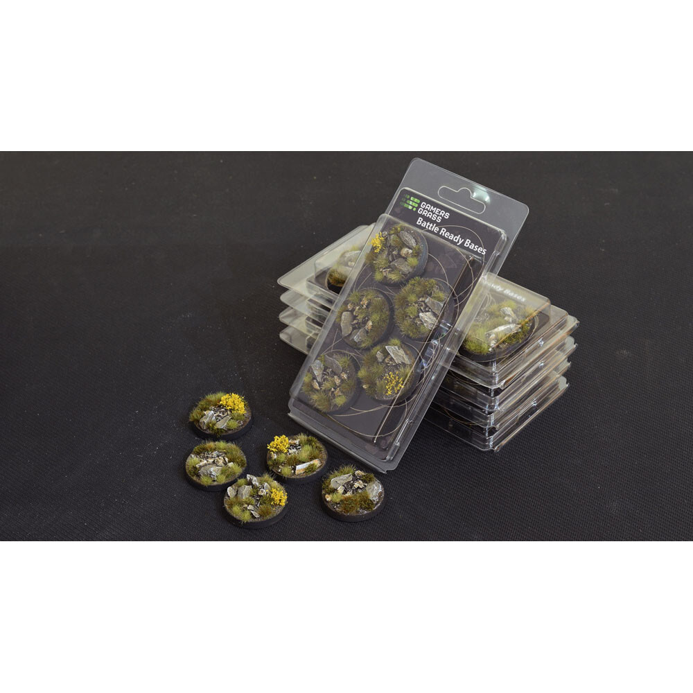 

Аксессуары Gamers Grass Battle Ready Bases: Highland - Round 40mm (5)