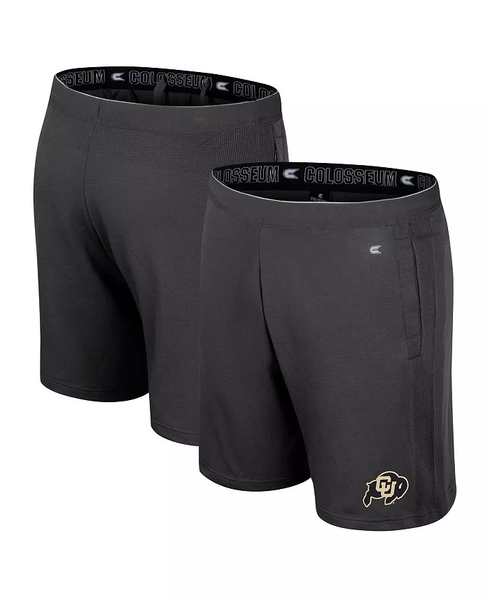 

Мужские шорты Colorado Buffaloes Forget цвета угольного серого Colosseum