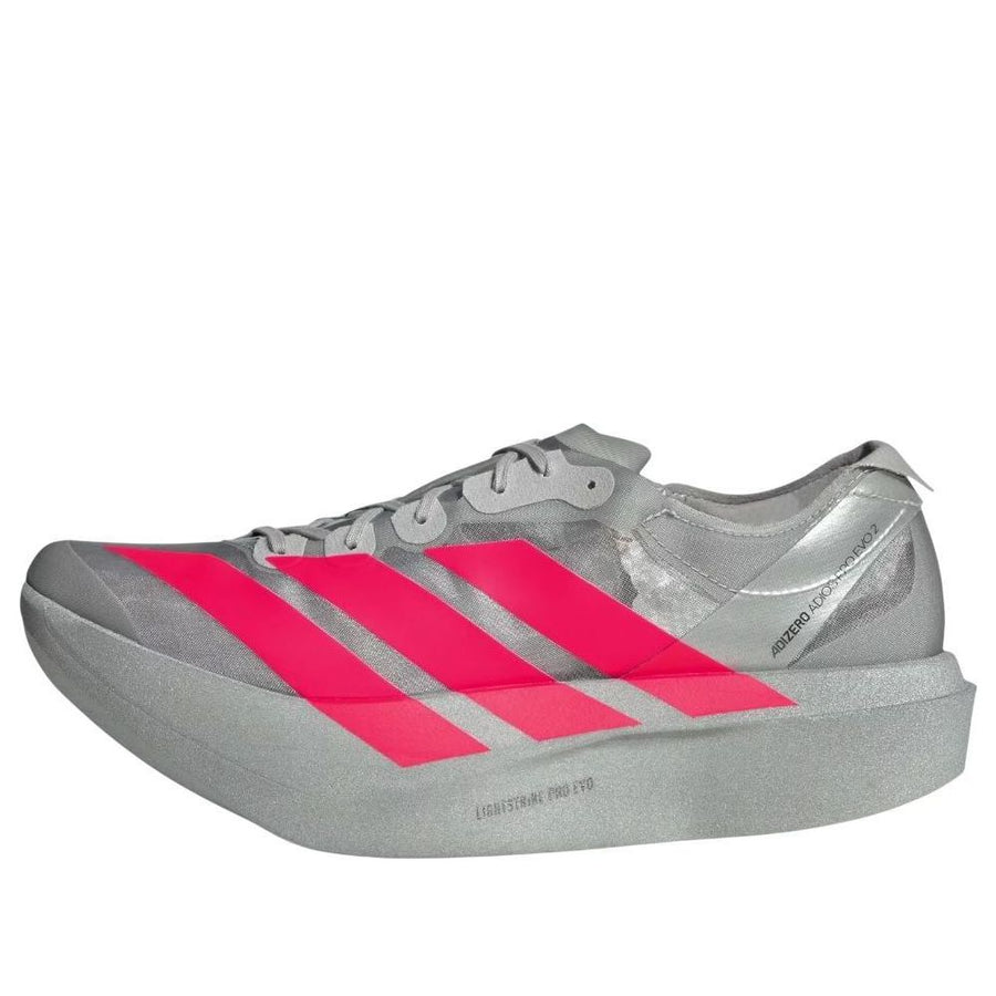

Кроссовки adidas Adizero Adios Pro Evo 2 'Silver Metallic Lucid Red', серебряный