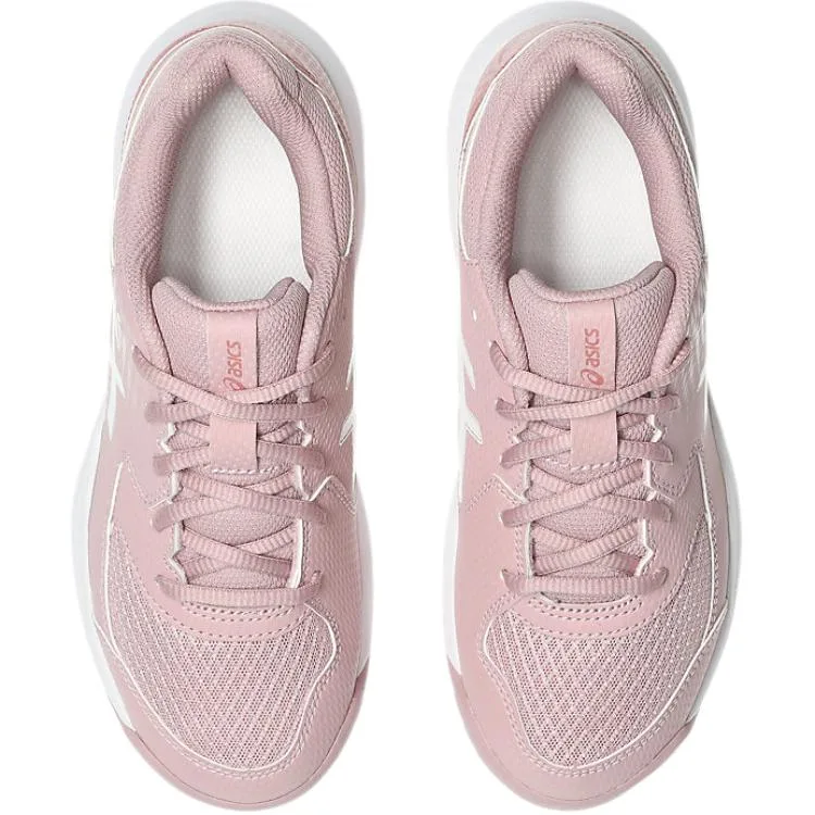 ASICS Gel Dedicate 8 устойчивые к истиранию дышащие поддерживающие низкие кроссовки для тренировок розовые детские — фото 4