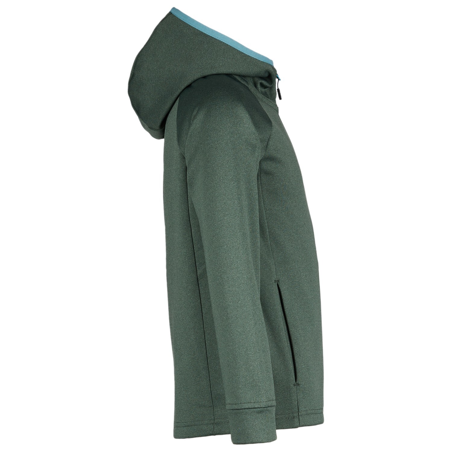 Флисовая жилетка Stoic Kid's AlsterbroSt Stretch Fleece Hoody, цвет Green Melange — фото 2