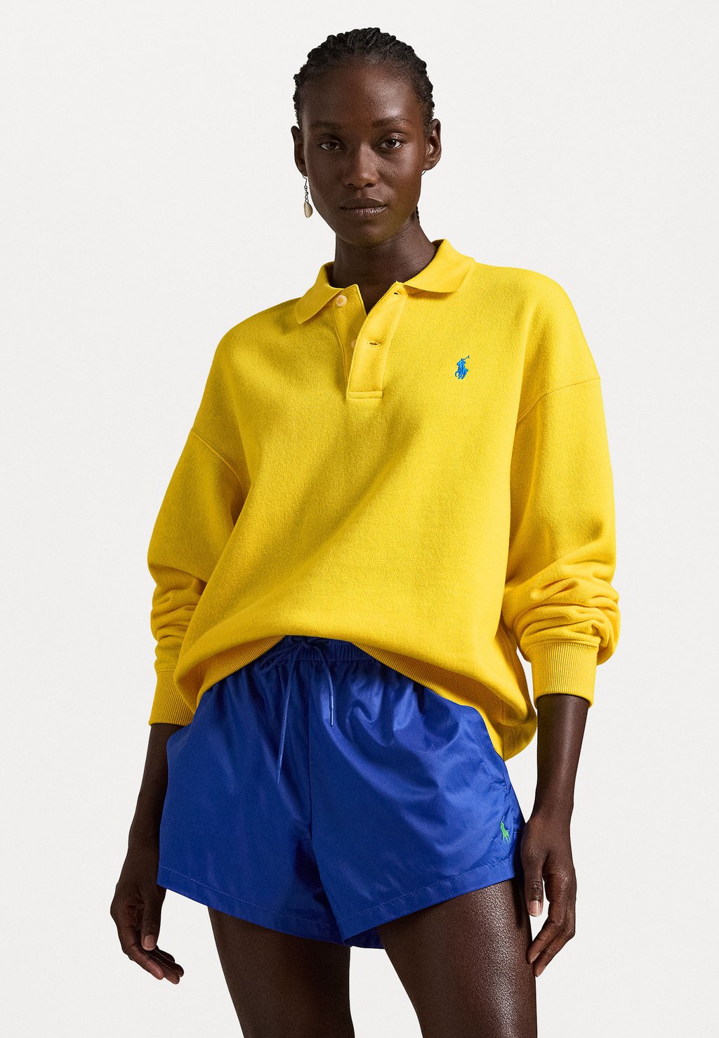 

Толстовка POLO COLLAR FLEECE PULLOVER Polo Ralph Lauren, желтый