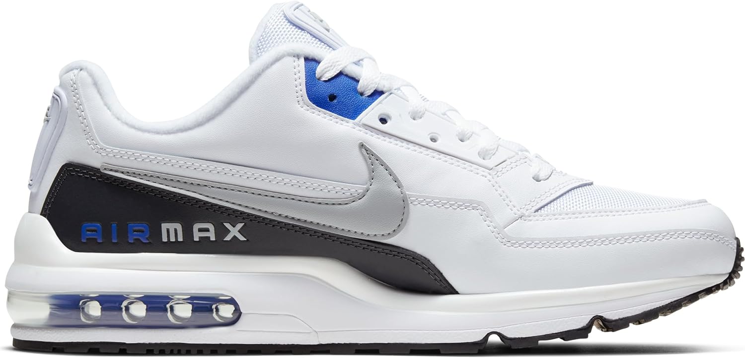 Мужские беговые кроссовки Nike, белый/синий/серый/светло-серый — фото 3