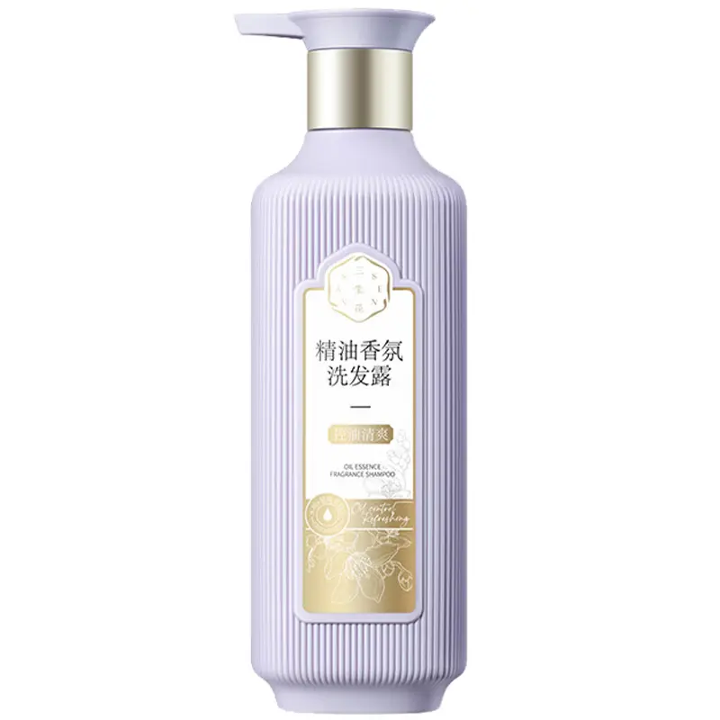 Шампунь Pechoin Three Lives Flower Essential Oil Fragrance с эфирными маслами, 500 мл — фото 4