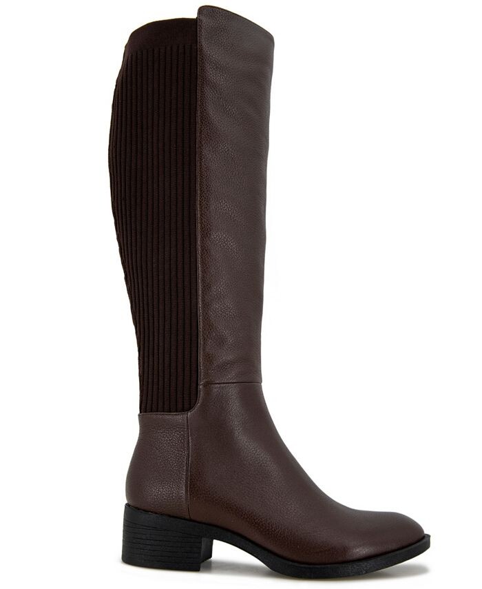 Женские высокие ботинки Levon с широким голенищем – увеличенная ширина Kenneth Cole New York, коричневый — фото 2
