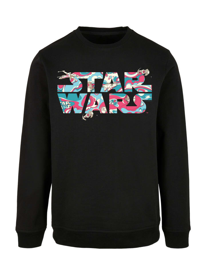 

Пуловер F4NT4STIC Sweatshirt Star Wars Wavy Ship Logo, черный