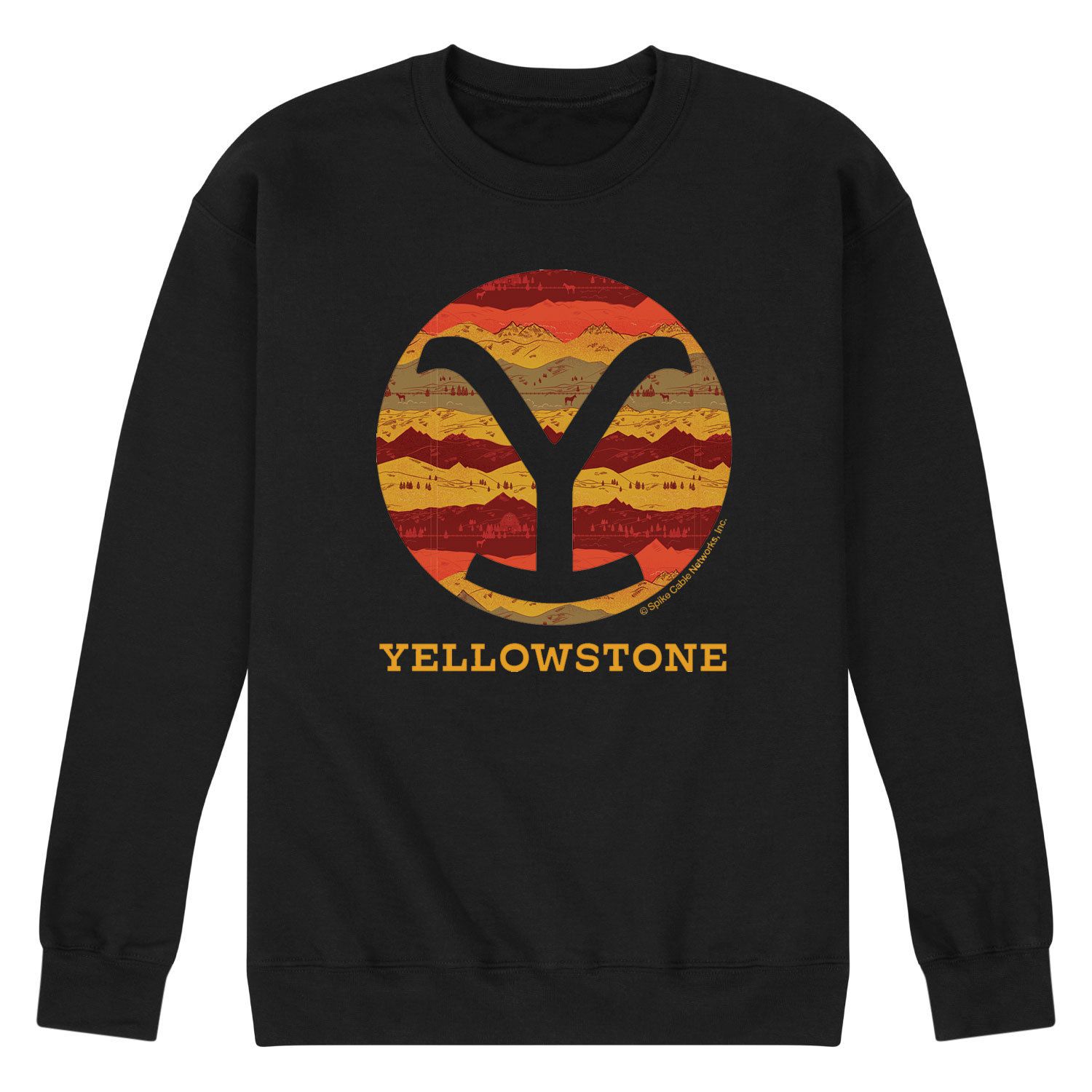 

Мужской свитшот Yellowstone с узором Y Licensed Character