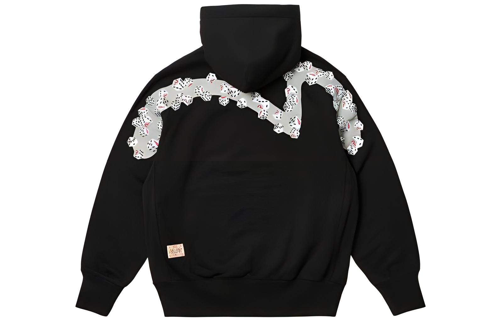 

X Evisu Zip Худи PALACE, черный