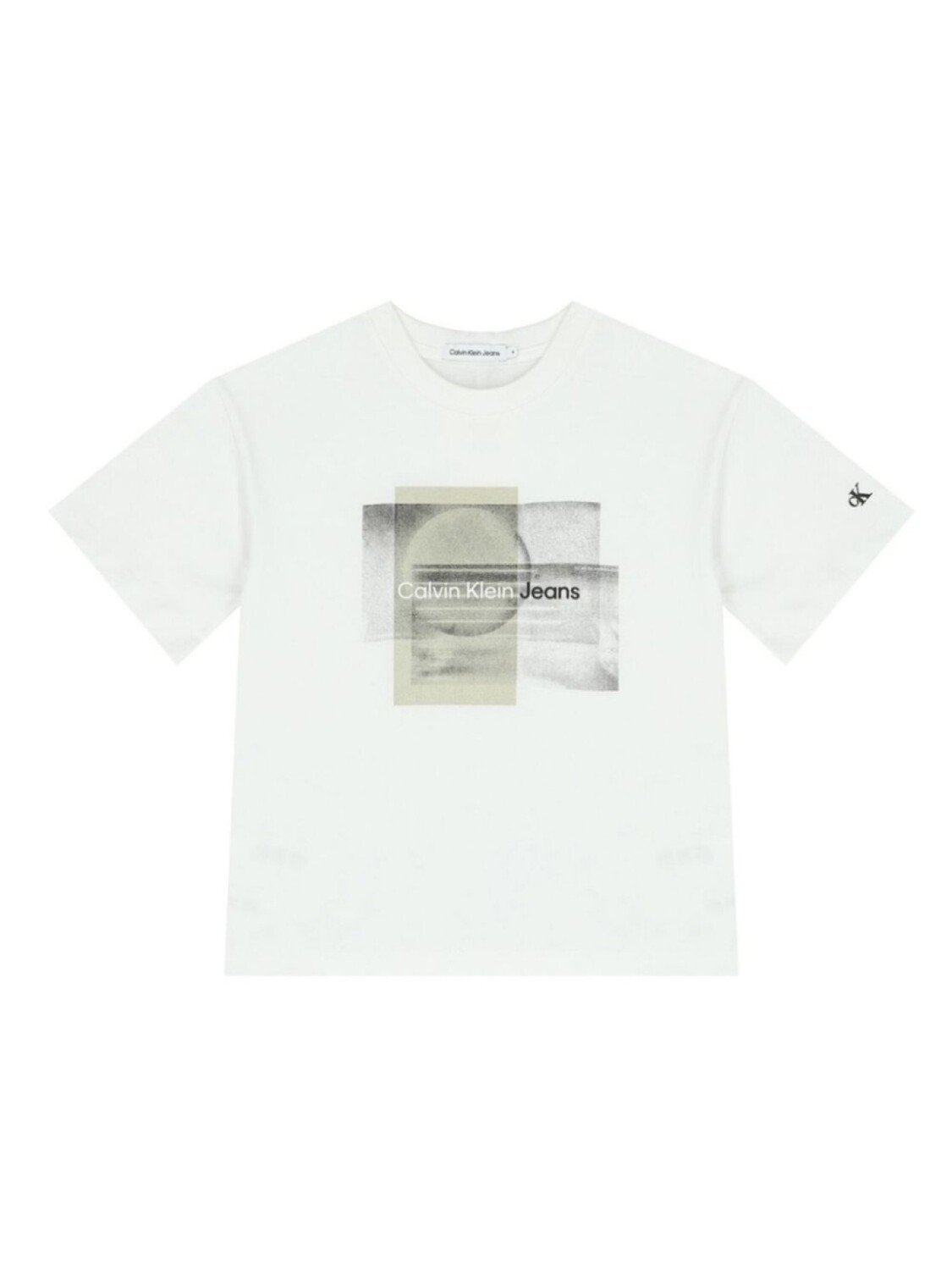 

Футболка Layered Graphic Calvin Klein Kids, нейтральный цвет