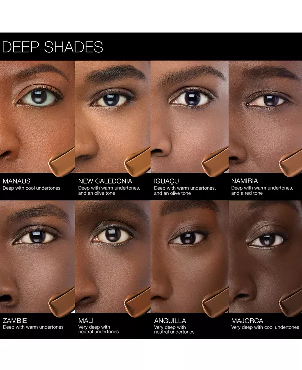 Стойкая тональная основа с естественным сиянием, 1 унция. Nars, anguilla (d7- very deep with neutral undertones) — фото 4