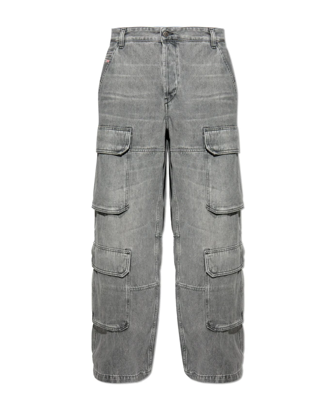 

Джинсы d-touch карго л.32 Diesel, серый