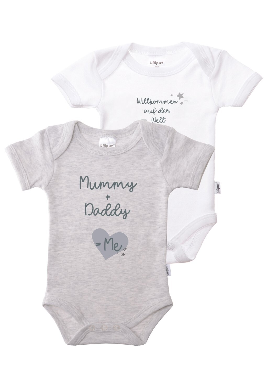 

Боди 2 PACK Liliput, цвет grau weiss