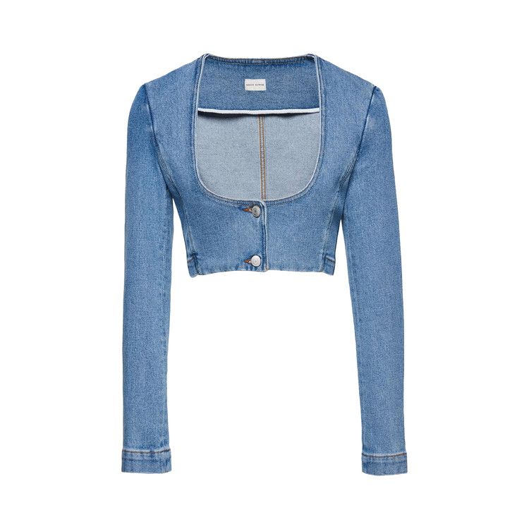 

Блейзер Magda Butrym Denim Blazer 'Blue'