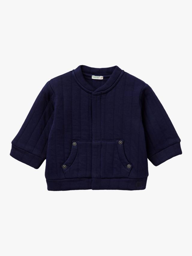 

Детский свитшот бомбер Benetton, Dark Blue